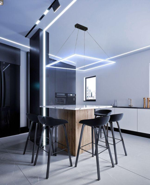 Светильник-рамка светодиодный LBS-2303 45Вт 3000-6500К БП в компл. Camelion 15552