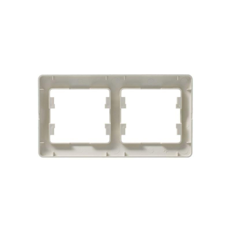Рамка 2-м Glossa горизонт. беж. SE GSL000202