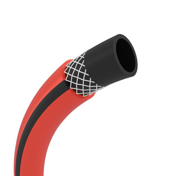 Шланг поливочный ПВХ 3-х слойный армированный 3/4" 50м Профи ЧЕТЫРЕ СЕЗОНА