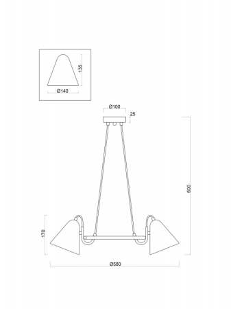 Подвесная люстра Freya FR8001PL-03WG