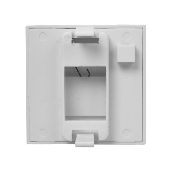 Панель лицевая 1 порт 45х45 Keystone шторка (DIY) SUPRLAN 10-0304-1