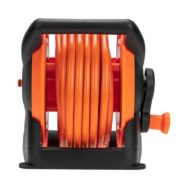 Катушка со шлангом 1/2" 15м, 3 коннектора, 1 распылитель ЧЕТЫРЕ СЕЗОНА