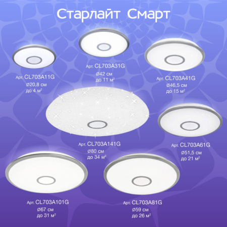 Накладной светильник Citilux CL703A11G