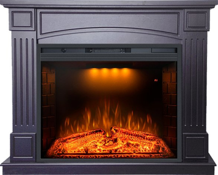 Royal Flame Каминокомплект Boston - Венге с очагом Emerald 28