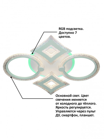 Накладной светильник Natali Kovaltseva HIGH-TECH LED LAMPS 82014