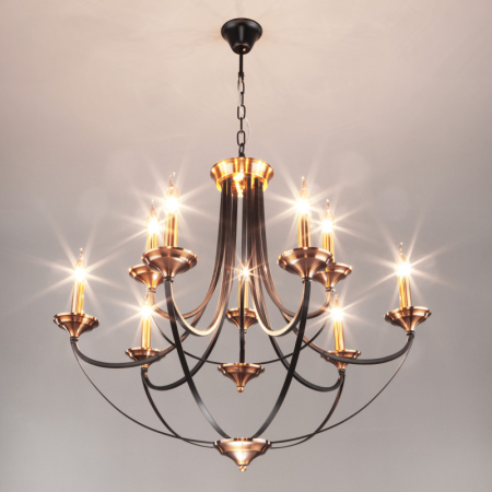 Подвесная люстра Eurosvet 60098/9 черный