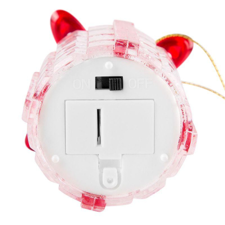 Фигура светодиодная на подставке Новогодний подарок, RGB