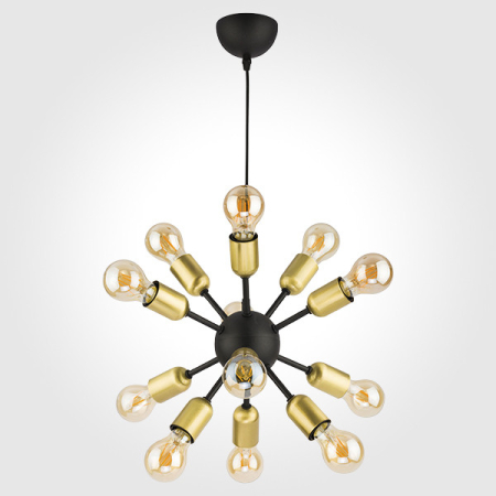 Подвесная люстра TK Lighting 1469 Estrella Black