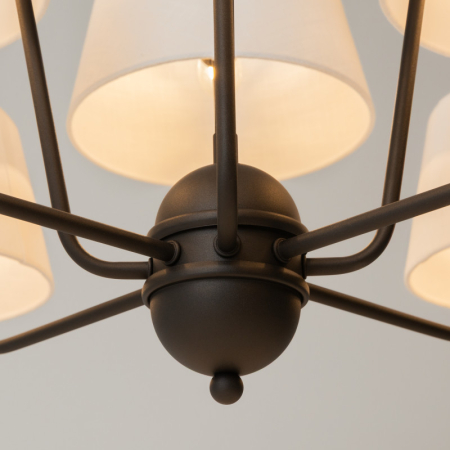 Люстра на штанге Maytoni MOD360PL-08B