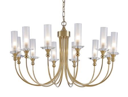 Подвесная люстра Newport 4586+6/С gold