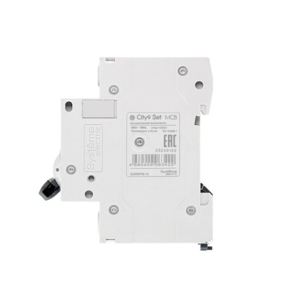 Выключатель автоматический модульный 4п B 63А 4.5кА City9 Set 400В SE C9F14463