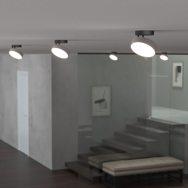 Накладной светильник Elektrostandard Pila серебро 12W 4200К (25135/LED)