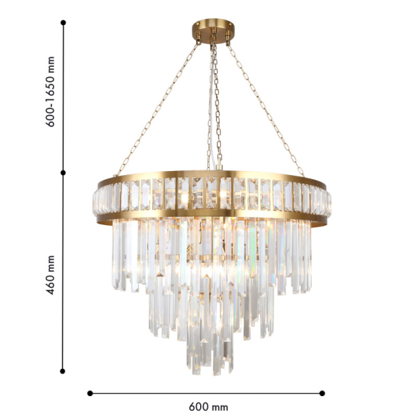 Подвесная люстра Favourite 4732-12P