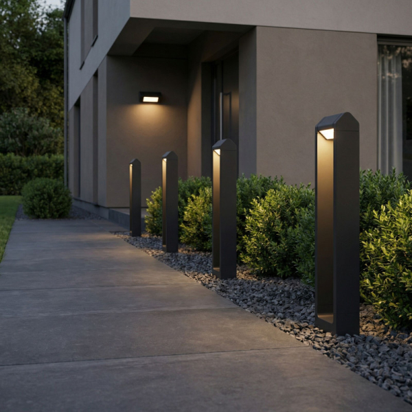 Садово-парковый светильник Elektrostandard 35163/F 3000K черный