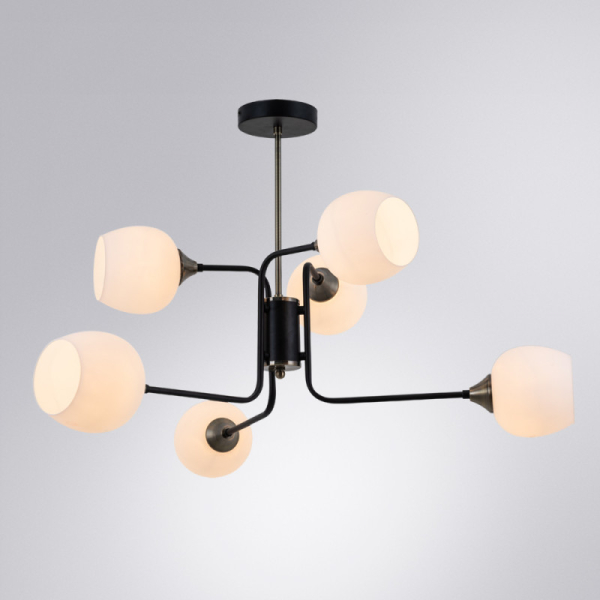 Люстра на штанге ARTE Lamp A3564PL-6BK