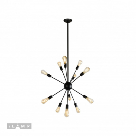 Подвесная люстра iLamp Loft209-12B