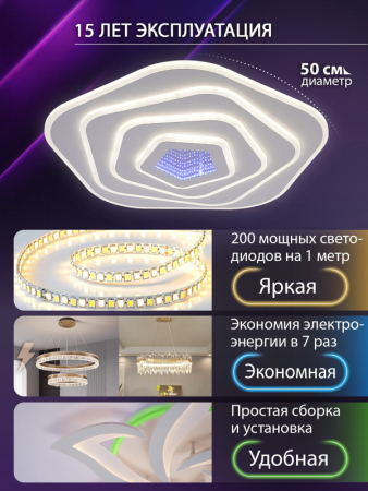 Накладной светильник Natali Kovaltseva LED LAMPS 81111/4C