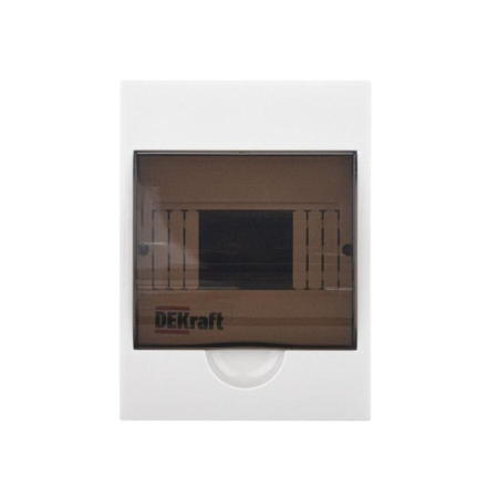 Корпус навесной ЩРН-П-6 20х15х10 6мод. IP41 пластик. DEKraft 31009DEK
