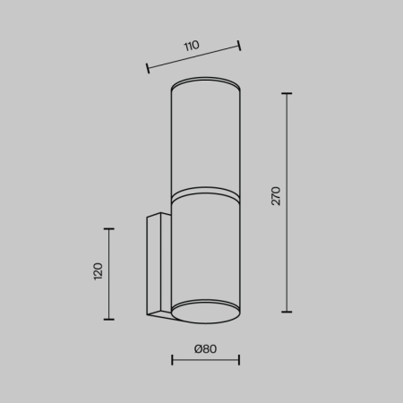 Бра MODELUX MS.106.270 BS