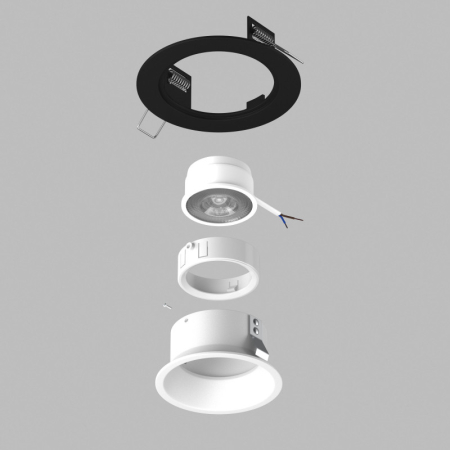 Встраиваемый светильник Lightstar D61706WMOD