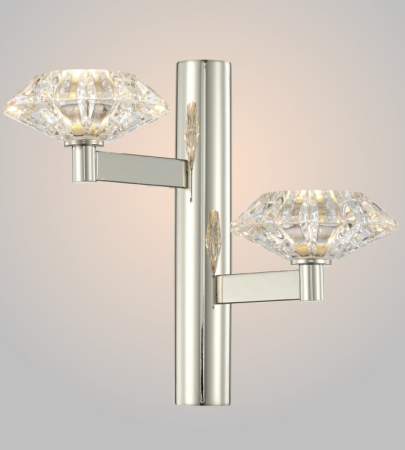 Бра Crystal Lux REBECA AP2 NICKEL