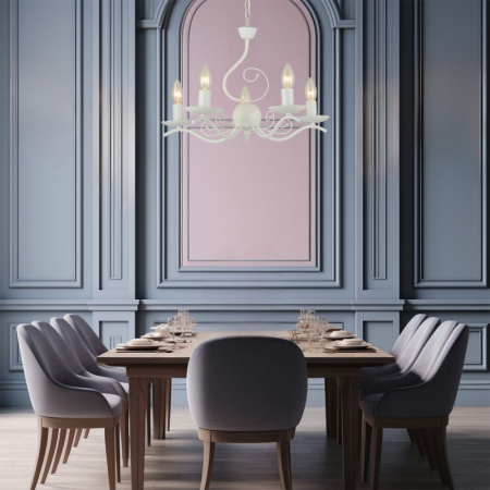 Подвесная люстра Escada 2103/5S White