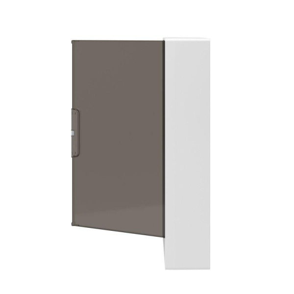 Щиток настенный 36мод. IP41 с тонированной дверцей с шинами PEN 2шт 8 отверст.+2шт 10 отверст. бел. DKC F36W1WD