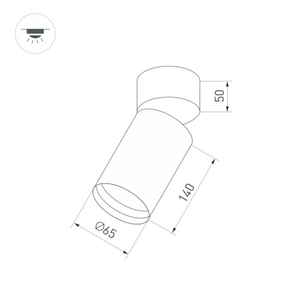 База накладная Arlight 024383(1)