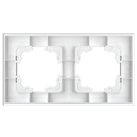 Рамка 2-м Афина стеклянная жемчуж. UNIVersal 2261