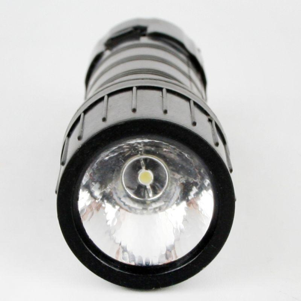 Фонарь 7102-ТН 1LED 1 режим 3хR03 черн. (блист.-пакет) Ultraflash 11788