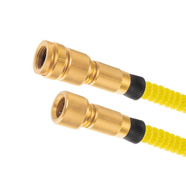 Набор поливочный Профи (растягивающийся шланг 20м, пистолет 7 режимов, латунные соединители) ЧЕТЫРЕ СЕЗОНА