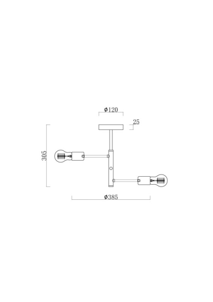 Люстра на штанге Freya FR4010CL-03GB