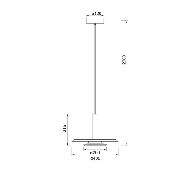 Подвесной светильник Mantra 9001