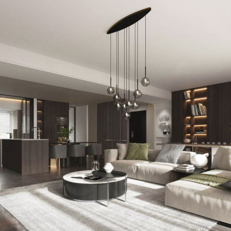 Каскадная люстра TK Lighting 6148