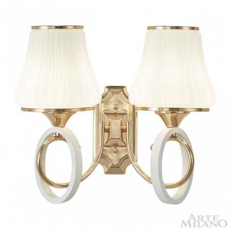 Бра Arte Milano 302387/2W Wh/Gd