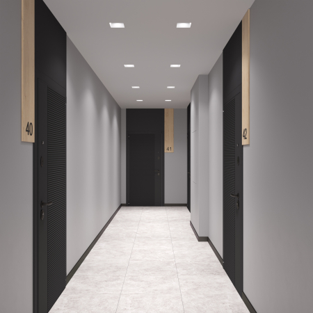 CANOPUS Встраиваемый потолочный гипсовый светильник