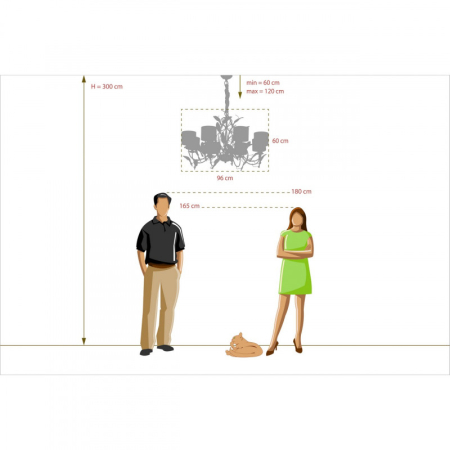 Подвесная люстра Chiaro 355014408