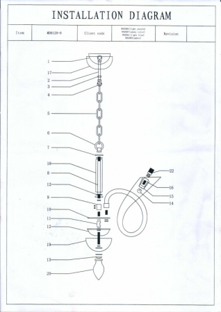 Подвесная люстра Lightstar 892083