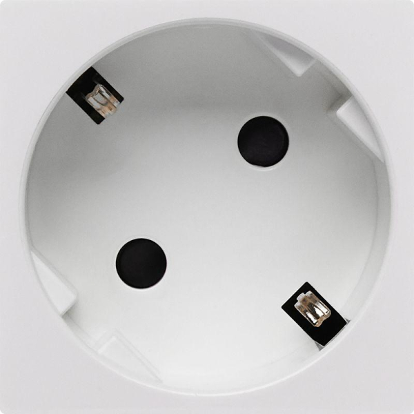 Розетка 2мод. 16А 250В 45град. с заземл. защ. шторки винт. зажимы бел. ИЭК Leg 4521052