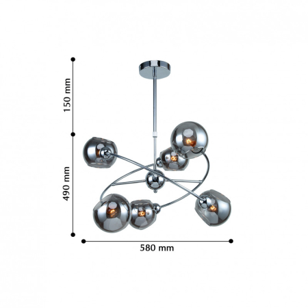 Люстра на штанге F-Promo 2342-6P