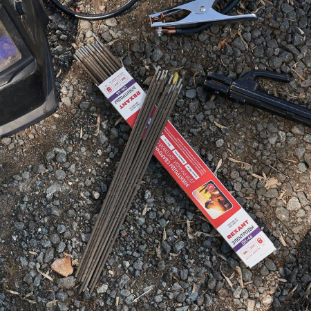 Электрод ОК-46, 350мм/3мм, пачка 1кг REXANT