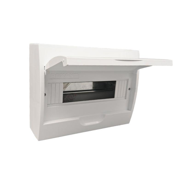 Бокс пластиковый ЩРН-П-12 IP41 белый (белая дверца) REXANT