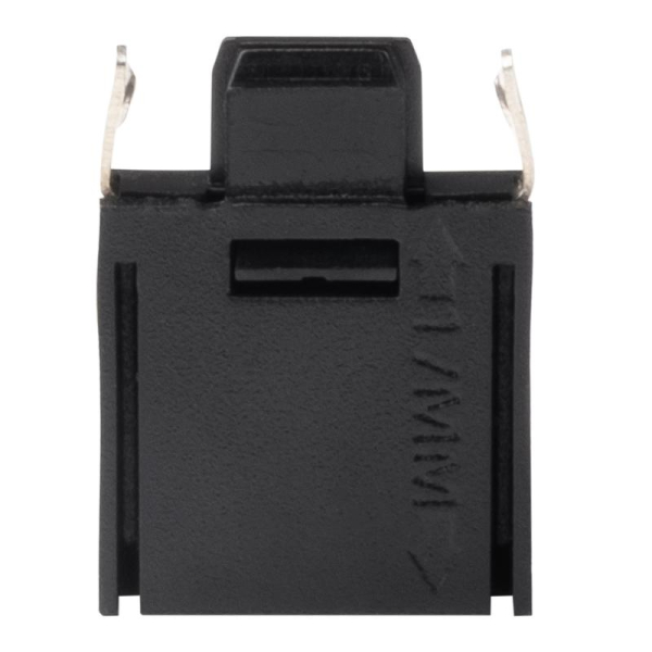 Коннектор Метр16 CV-BL V-обр. накладной шинопровод низковольтный Pro черн. JazzWay 5057319