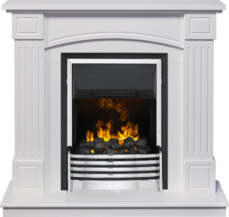 Dimplex Каминокомплект Boston - Белый (Высота 925см) с очагом Flagstaff