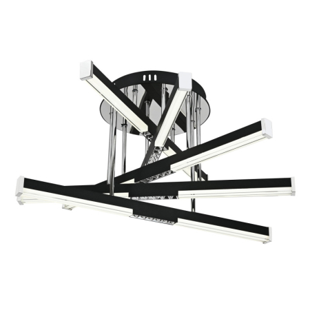 Накладная люстра LED4U L9371-600 BK