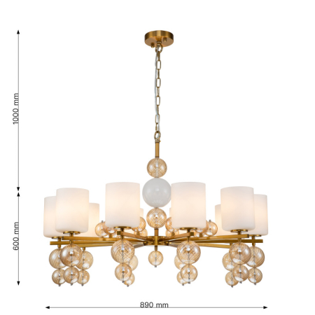 Подвесная люстра Favourite 2998-10P