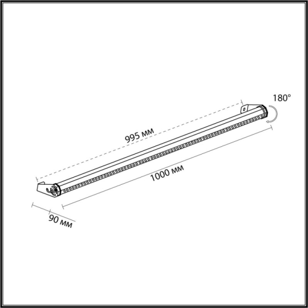 Светильник настенный Odeon Light 7040/22WL