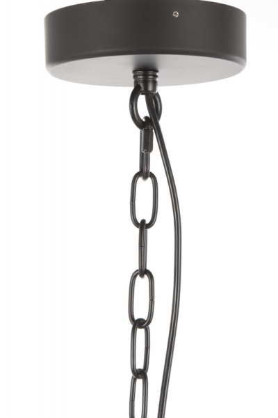 Подвесная люстра Cosmo 1212S-5 дымчатый/черный