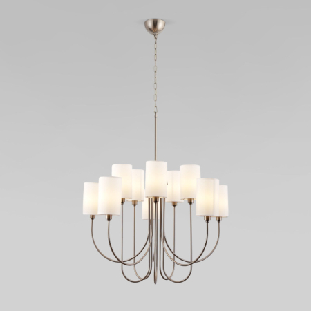 Подвесная люстра Eurosvet 60164/10 никель