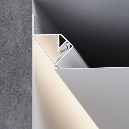 Профиль Elektrostandard LL-2-ALP020 Теневой профиль для натяжных потолков